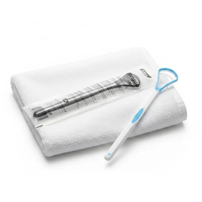 Silicone Tongue Scraper | Double-Sided Ergonomic Oral Care Tool Tongue Scraper QXL