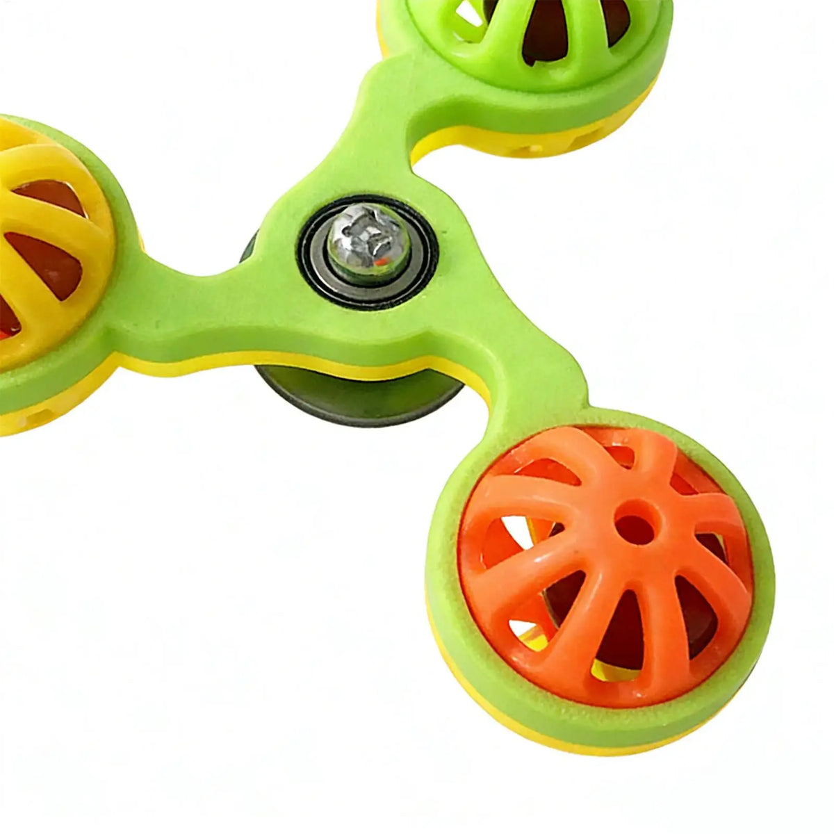 Rotating Windmill Bird Toy with 3 Bells | Parakeet Parrot Bird Cage Toy QXL