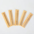 Bamboo Wooden Massage Hair Comb Set | 5 or 10 Piece Natural Wooden Hair Comb QXL 5Pcs