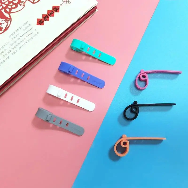 20-Pack Silicone Cable Management Straps | Cord Organizer Cable Management Straps QXL