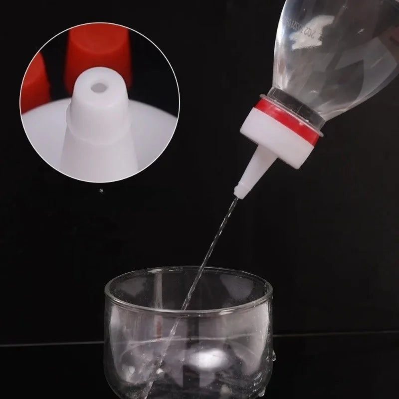 Universal Plastic Bottle Cap Tip Conversion Head | Leak-Proof Bottle Cap Adapter QXL