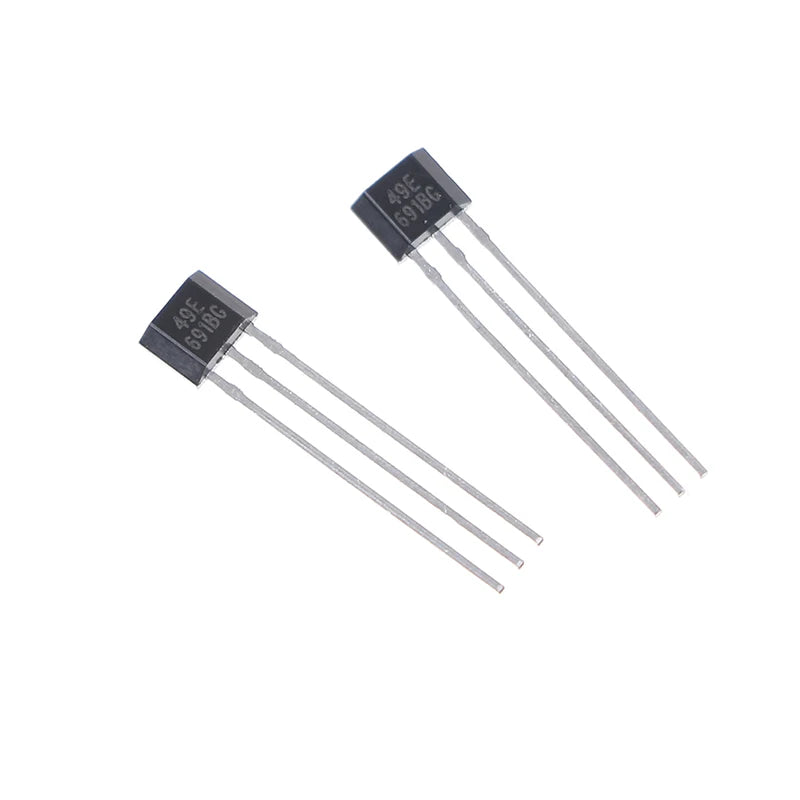 10-Pack 49E Linear Hall Effect Sensors OH49E SS49E TO-92 Hall Effect Sensor QXL