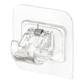 10-Pack No-Drill Adhesive Curtain Rod Brackets | C-Clip Curtain Rod Brackets QXL A1