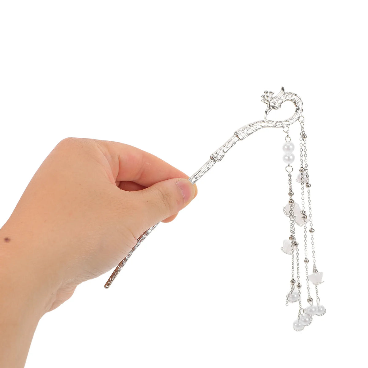 3-Pack Phoenix Tassel Hair Sticks | Vintage Chinese Hairpins Decorative Hair Sticks QXL