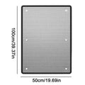 Sun Blocking Window Film 100×50cm | Suction Cup Shade Window Sun Shade Film QXL Black 50x100cm