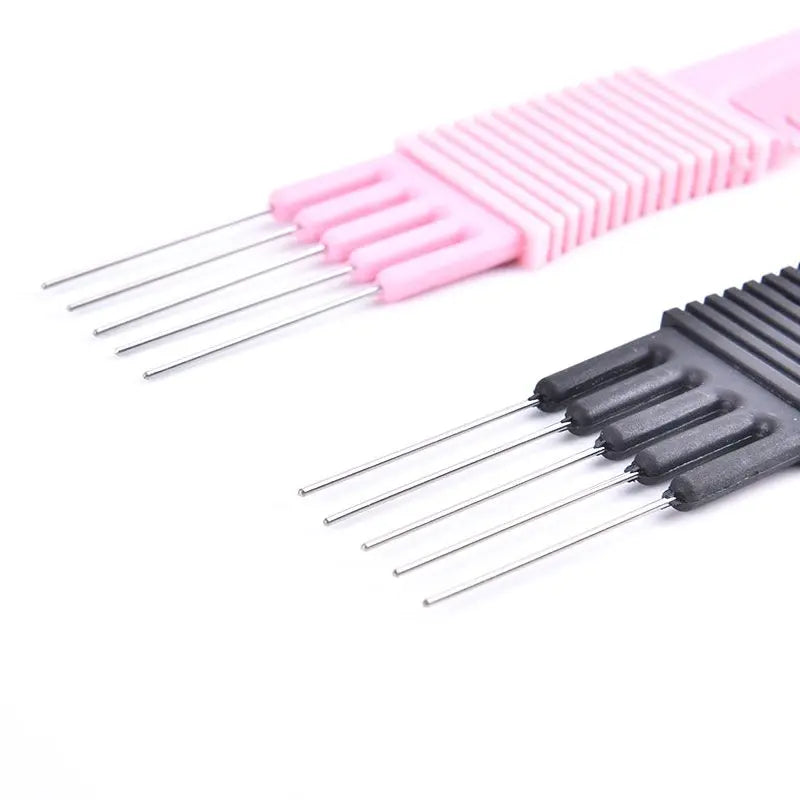 Men's Double-Sided Barber Comb | Steel Needle Fork Hair Tool Barber Hair Comb QXL