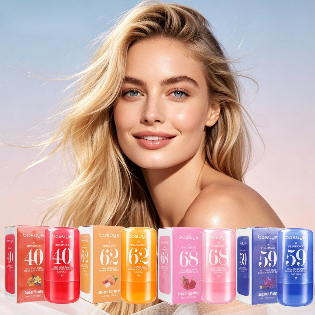 Jelly Solid Perfume Balm Stick | Long-Lasting Fresh Scent Solid Perfume Balm QXL