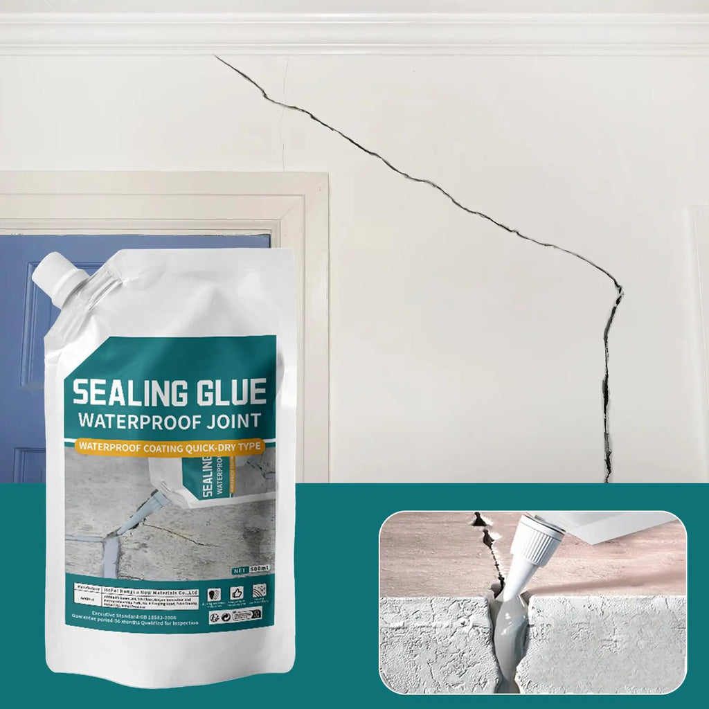 500ml Concrete Crack Filler Sealant | Waterproof Quick-Dry Concrete Crack Sealant QXL