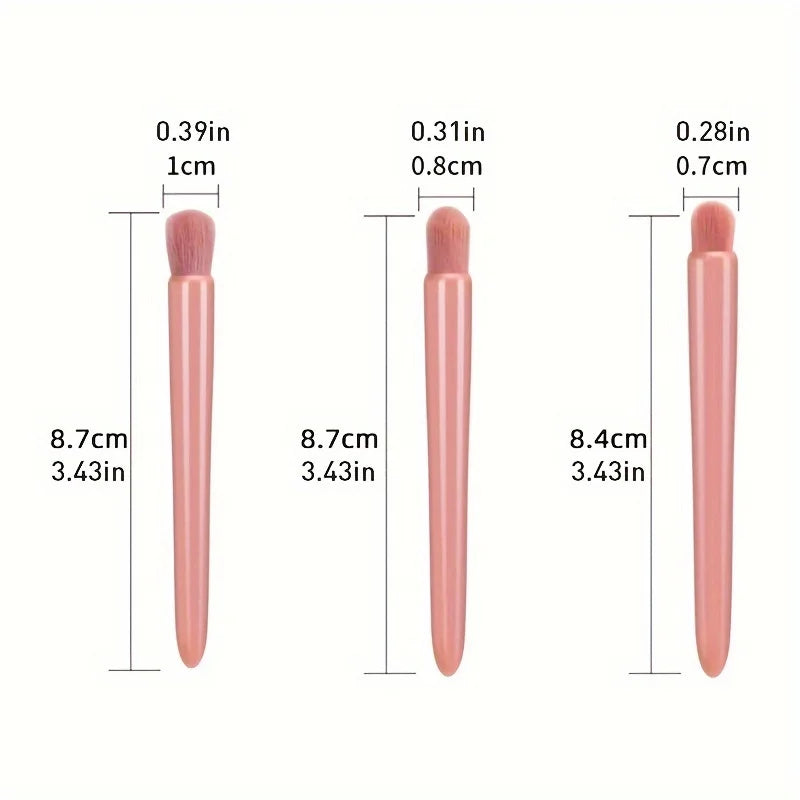 Luxury Pink Makeup Brush Set – 5 Pcs for Beginners Makeup Brush Set QXL