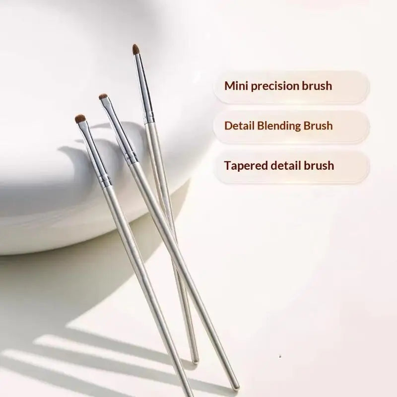Eye & Nose Contour Makeup Brush Set | Horse Hair 3/4/6 Pcs Makeup Brush Set QXL A1
