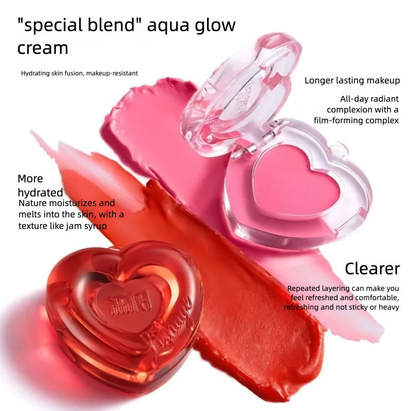 Lishu Cream Blush | Multi-Use Brightening Complexion Paste Cream Blush QXL