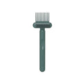 2-in-1 Hair Brush Cleaner Rake Comb | Lint & Dust Remover Hair Brush Cleaner QXL M52 Green