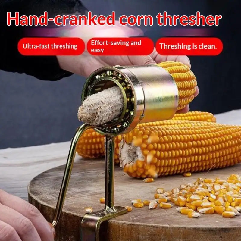 Manual Corn Peeler with Hand Crank | Alloy Steel Kernel Sheller Corn Kernel Sheller QXL Default Title