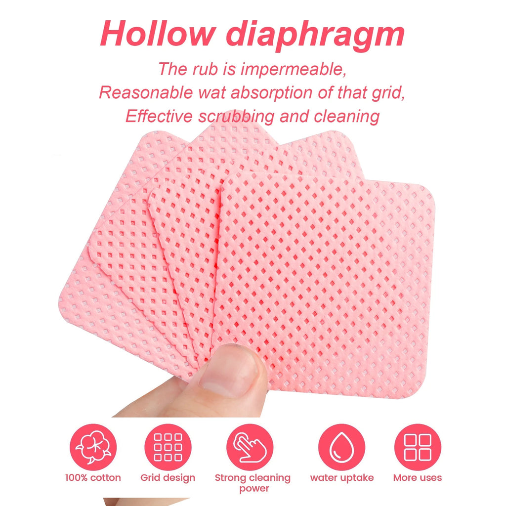 1080-Pack Lint-Free Nail Polish Remover Wipes | Salon & Home Nail Remover Wipes QXL