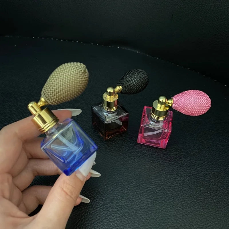 Balloon Glass Perfume Spray Bottle 8ml 10ml | Refillable Perfume Atomizer Bottle QXL
