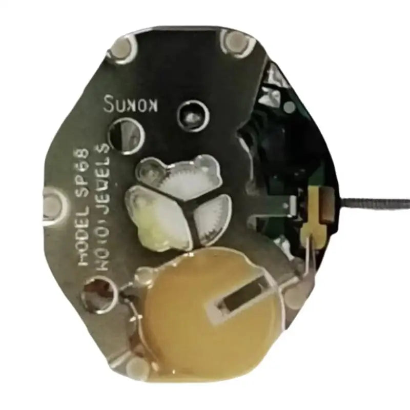SP68 Sweep Second 3-Hand Quartz Watch Movement | No-Date Watch Movement Part QXL