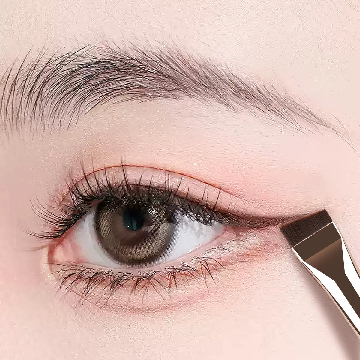 3-Piece Eye Makeup Brush Set | Eyeliner, Eyebrow & Eyeshadow Eye Makeup Brush Set QXL