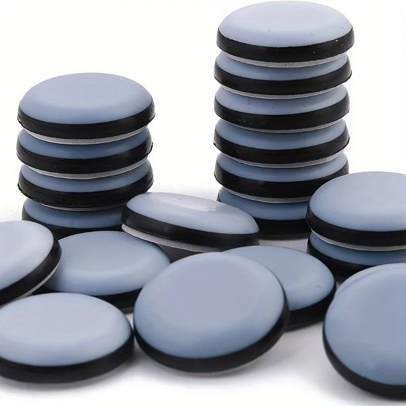 12-Pack PTFE Furniture Sliders | 20mm Heavy Duty Floor Gliders Furniture Floor Sliders QXL