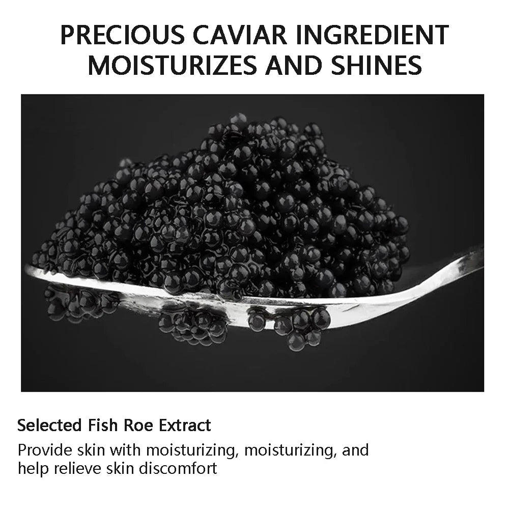 15-Piece Caviar Korean Skin Care Set | Serum, Cream & Eye Cream Skin Care Set QXL