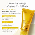 Turmeric Collagen Peel-Off Face Mask with Nicotinamide Peel-Off Face Mask QXL 1