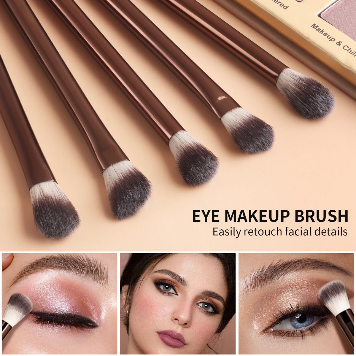 13-Pc Makeup Brush Set with Velvet Bag & 2 Puffs | Ronshadow Makeup Brush Set QXL