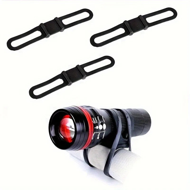 Silicone Bike Handlebar Strap Mount for Light & Phone Handlebar Strap Mount QXL