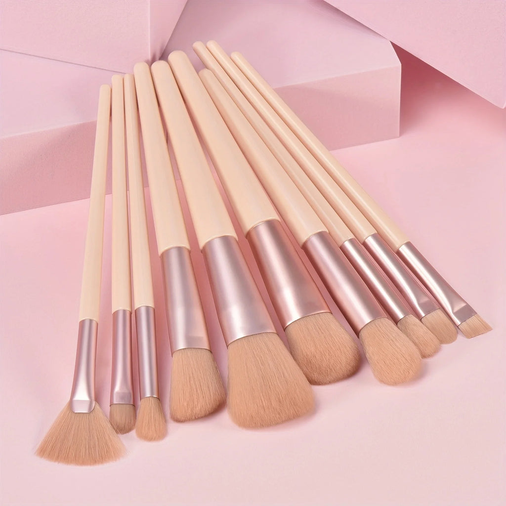 Professional Makeup Brush Set – Foundation, Contour & Eye Brushes Makeup Brush Set QXL