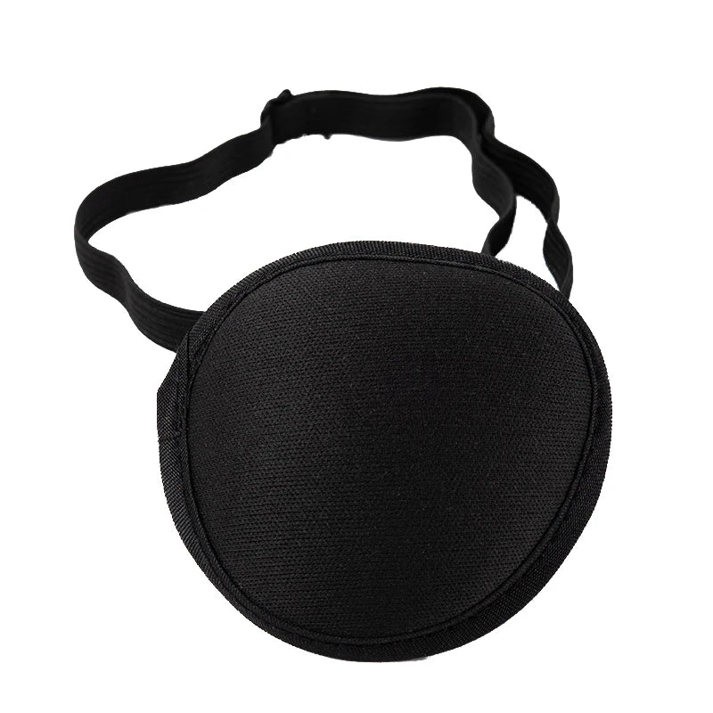 Pirate Eye Patch – Adjustable Black Concave Cosplay Eyepatch Costume Eye Patch QXL
