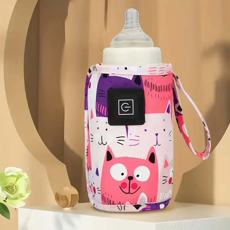 USB Baby Bottle Warmer Travel Bag | Portable Stroller Insulated Baby Bottle Warmer QXL