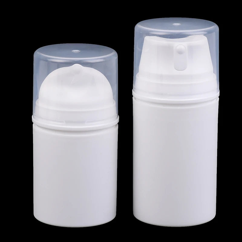 Refillable Vacuum Pump Bottles | Travel Lotion Dispenser 35–200g Travel Pump Bottle QXL