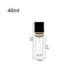 Square Glass Pump Bottle 15–40ml | Refillable Foundation Container Glass Pump Bottle QXL 40ML