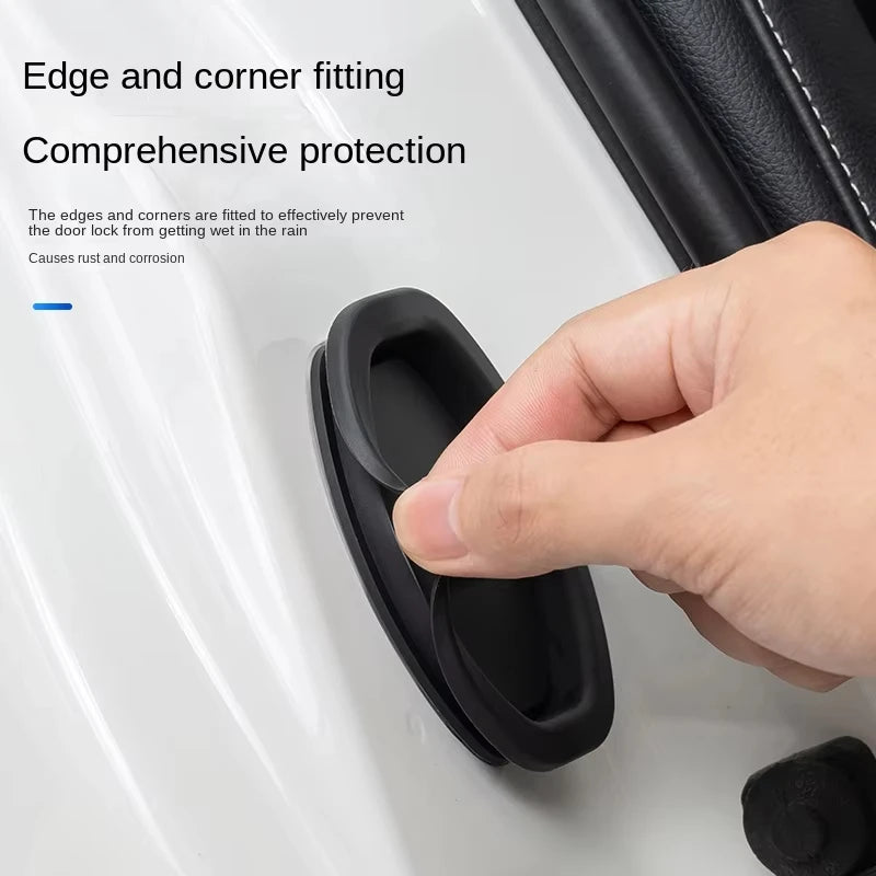 Toyota Corolla Silicone Door Lock Covers 4-Pack | 2006–2024 Car Door Protector QXL
