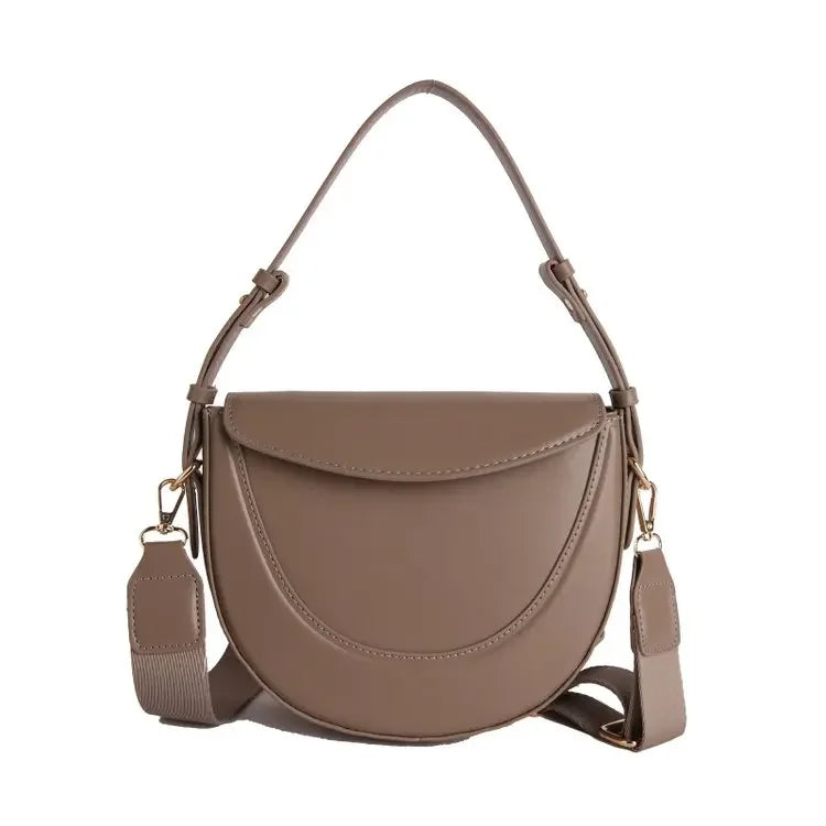 Elegant Luxury Leather Crossbody Handbag | Vintage Women's Bag Crossbody Handbag QXL