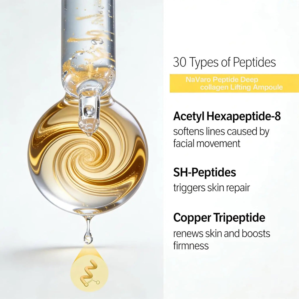 Collagen Silk Peptide Ampoule Essence | Korean Face Serum Face Serum Essence QXL