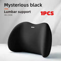 Car Headrest & Lumbar Support Cushion Set | Memory Foam Car Seat Cushion Set QXL Waist-A