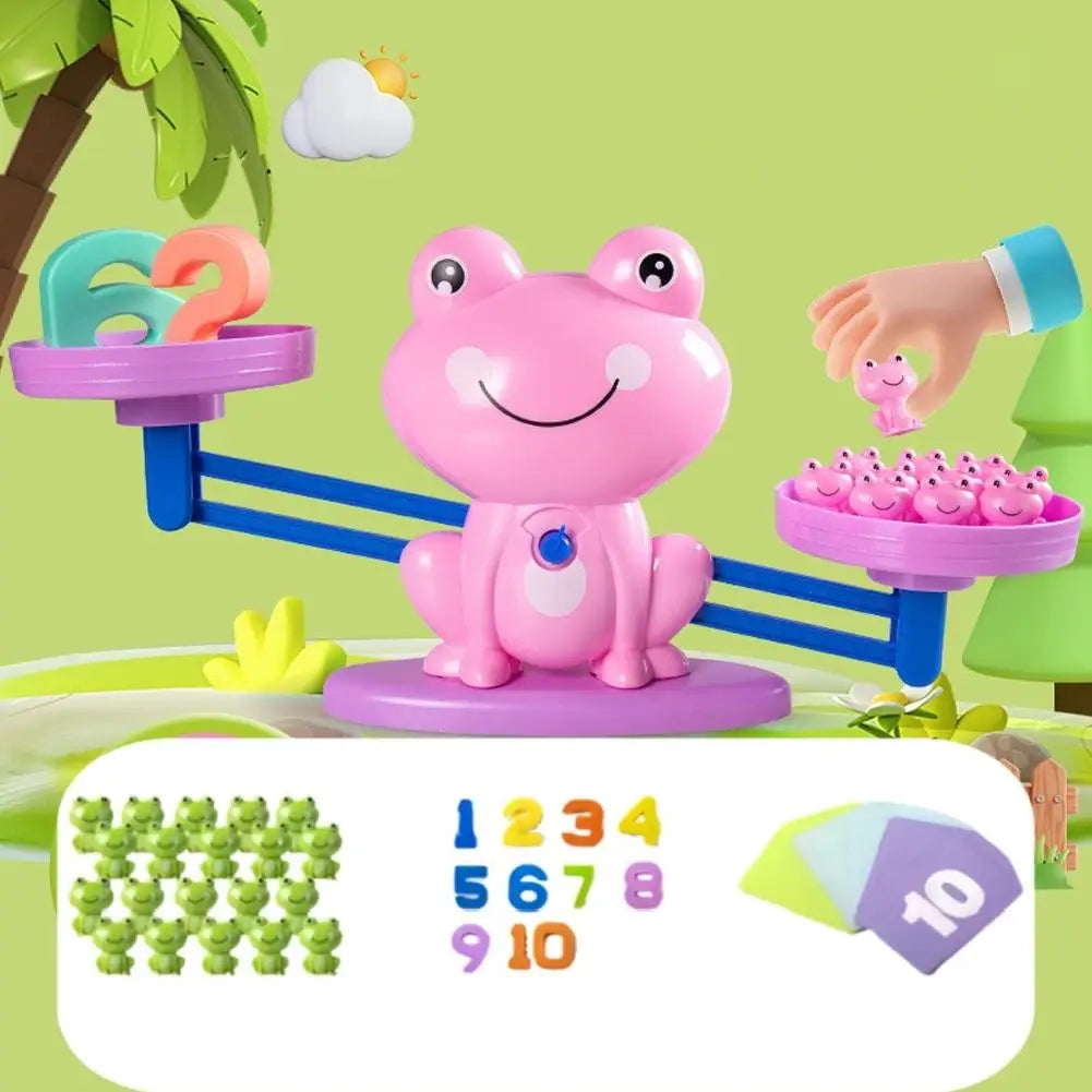 Digital Frog Balance Scale Math Toy for Kids | Early Learning Educational Math Toy QXL