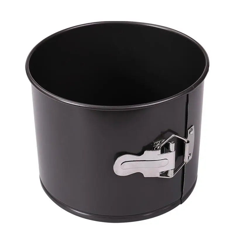 Non-Stick Carbon Steel Round Cake Pan | Removable Bottom Springform Cake Pan QXL 18cm