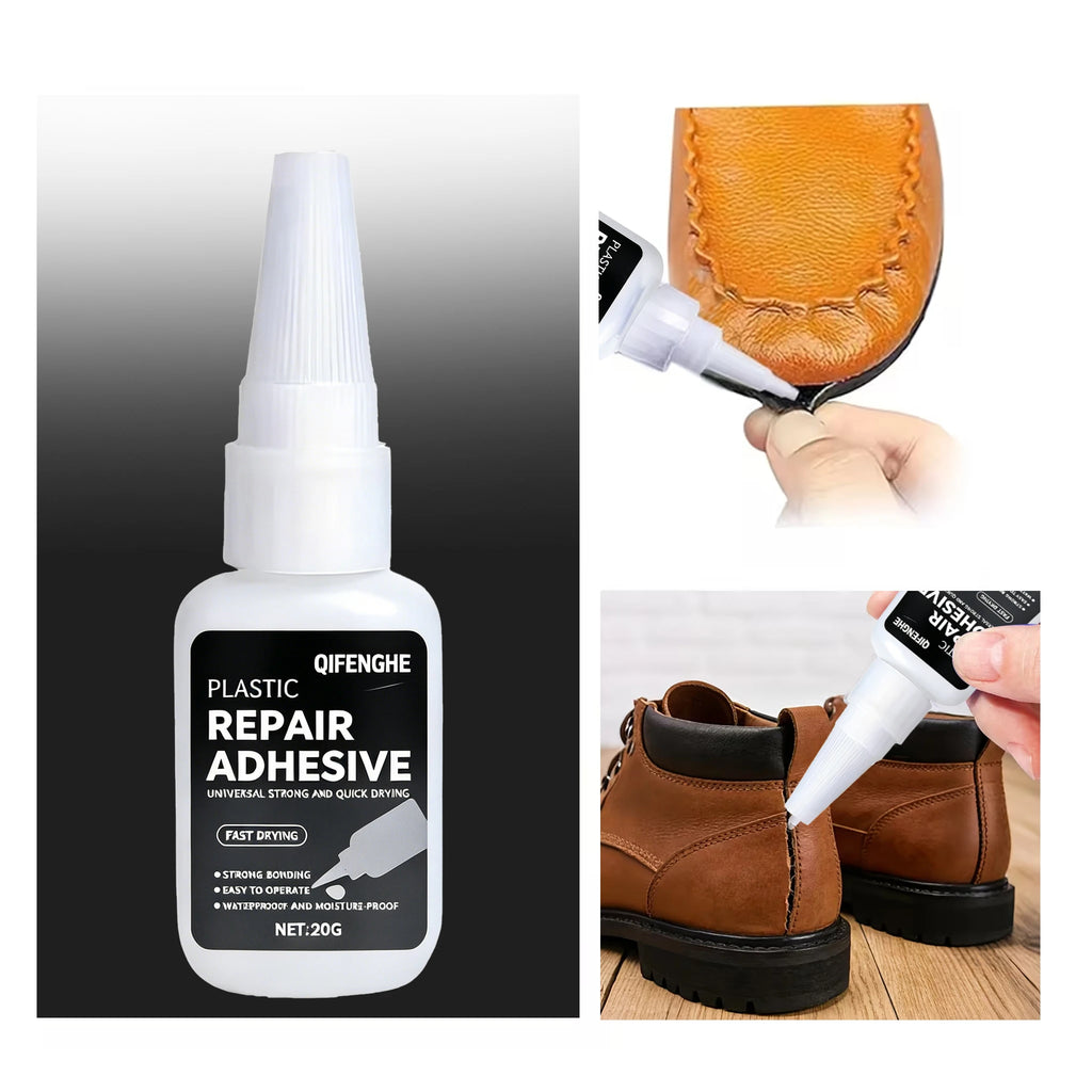 Plastic Repair Adhesive – Fast-Drying Strong Bond Liquid Glue Plastic Repair Adhesive QXL