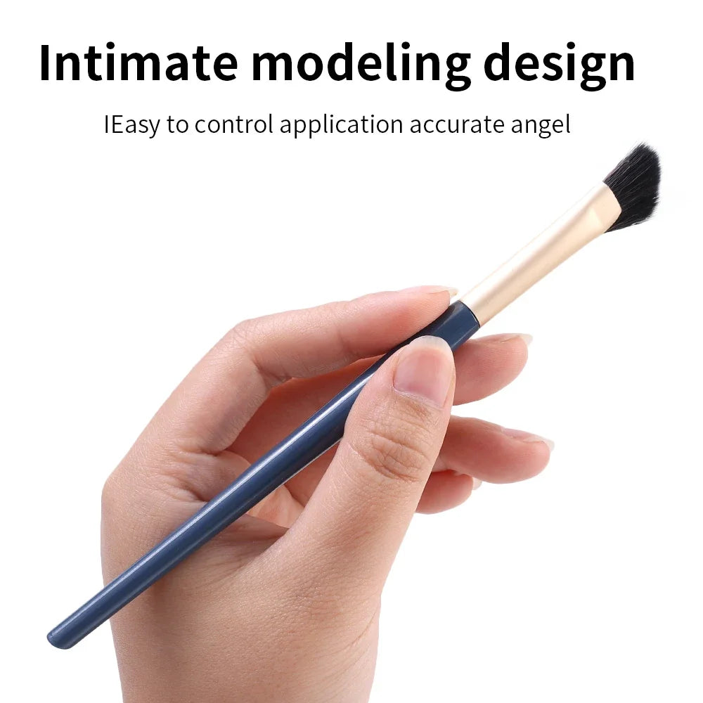 Angled Nose Contour Sculpting Makeup Brush | Blending Tool Contour Makeup Brush QXL