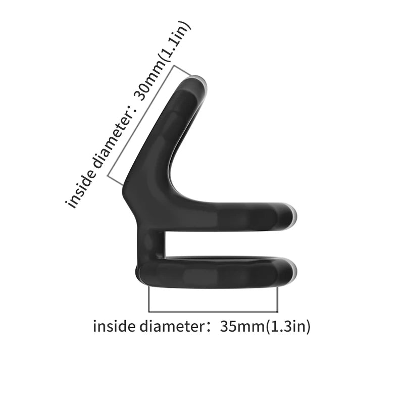 Flexible Silicone Male Training Ring | S/M/L Reusable Silicone Training Ring QXL M