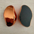 Nanoglass Oval Foot File & Callus Remover | Heel Scrubber Foot File QXL Gold