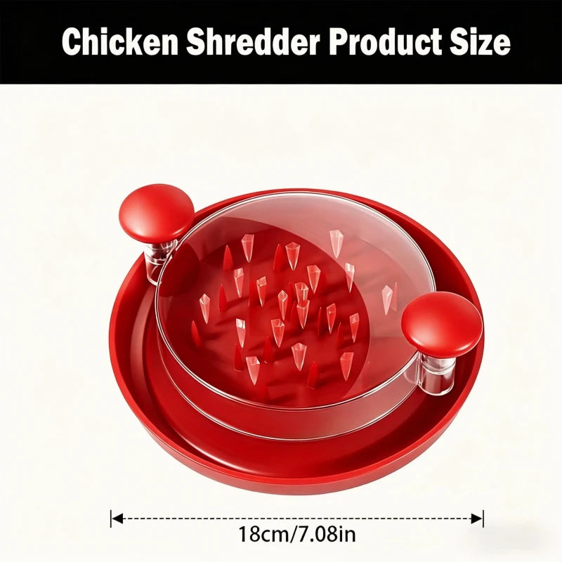 Chicken Meat Shredder & Mince Grinder | Baby Food Tool Meat Shredder Tool QXL Red