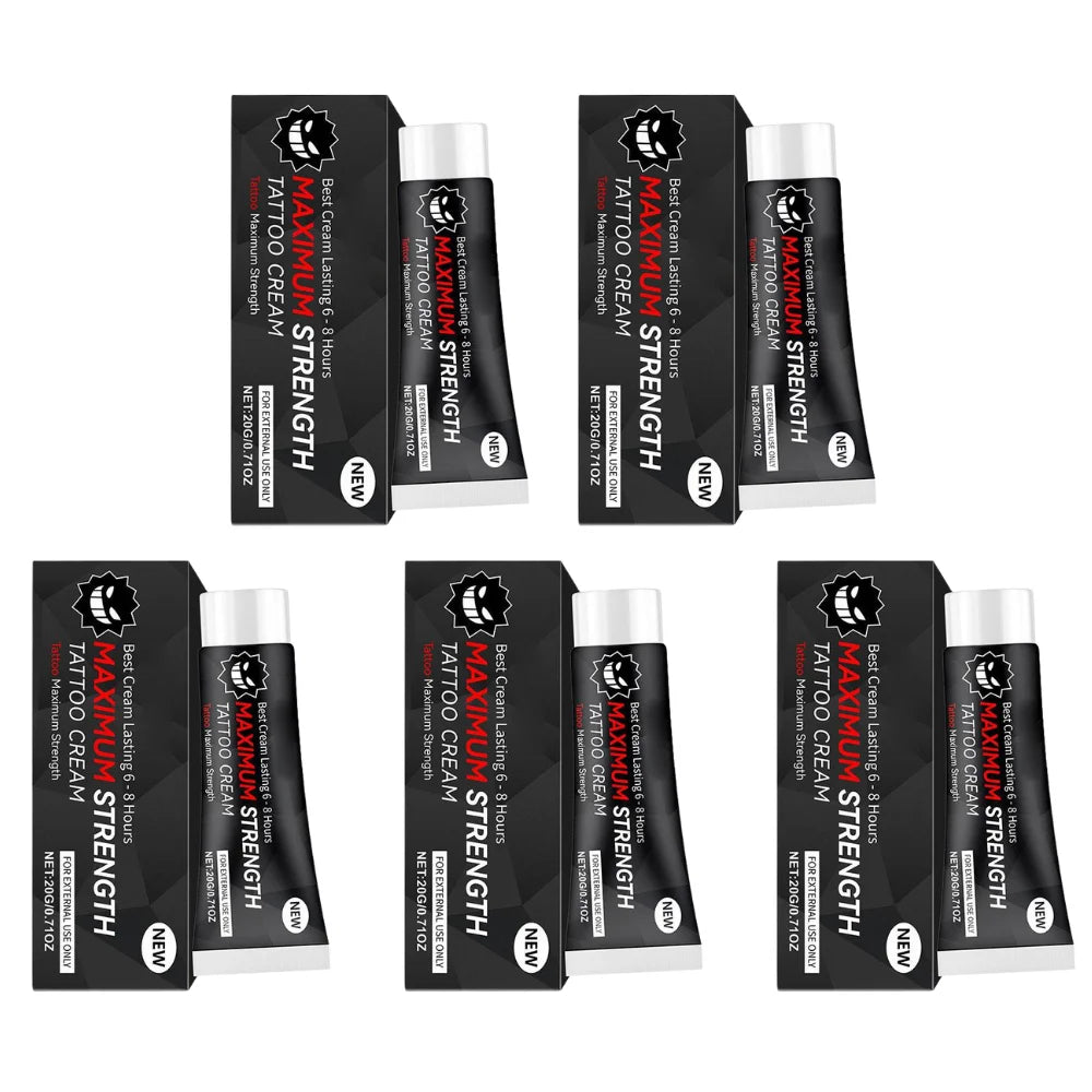 Tattoo Aftercare Gel | Pre & Post Care – Brows, Lips & Piercing Tattoo Aftercare Gel QXL 5PCS 20g