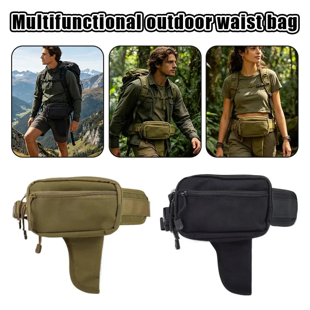 Tactical Waterproof Oxford Fanny Pack | Outdoor Waist Bag Tactical Fanny Pack QXL