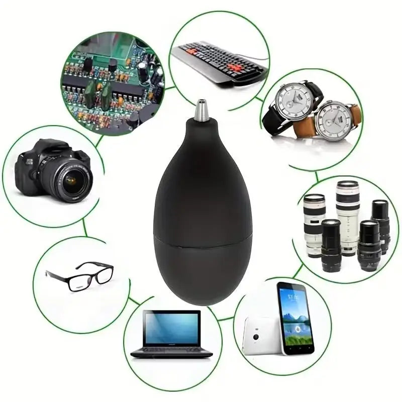 Portable Rubber Air Blower – Dust Cleaner for Camera & PC Rubber Air Blower QXL