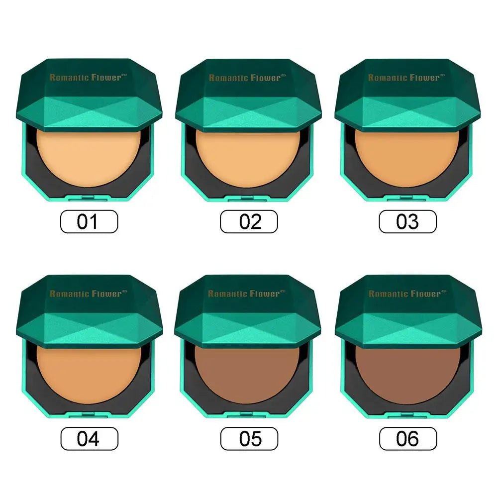 6-Shade Matte Setting Powder | Oil-Control & Brightening Matte Setting Powder QXL