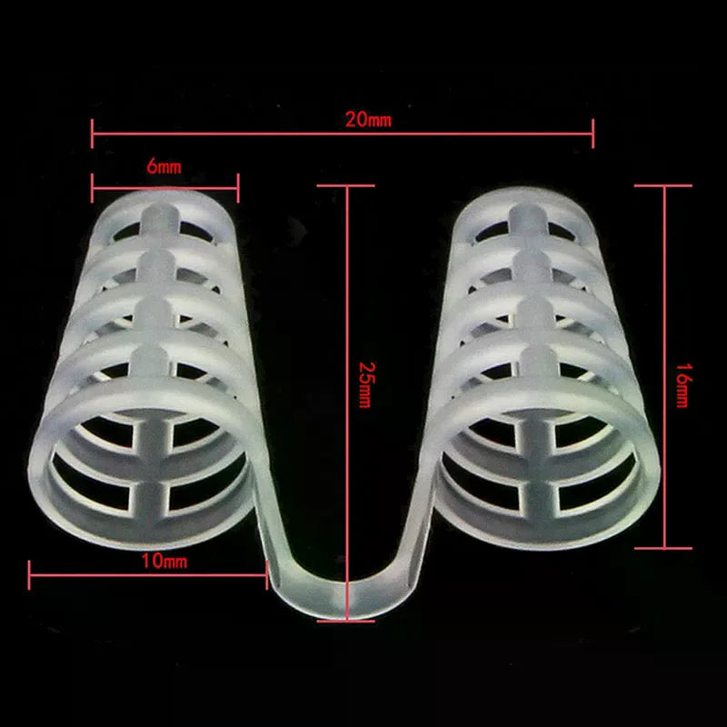 5-Pack Anti-Snoring Nasal Clips | Breathing Aid for Sleep Nasal Breathing Aid QXL