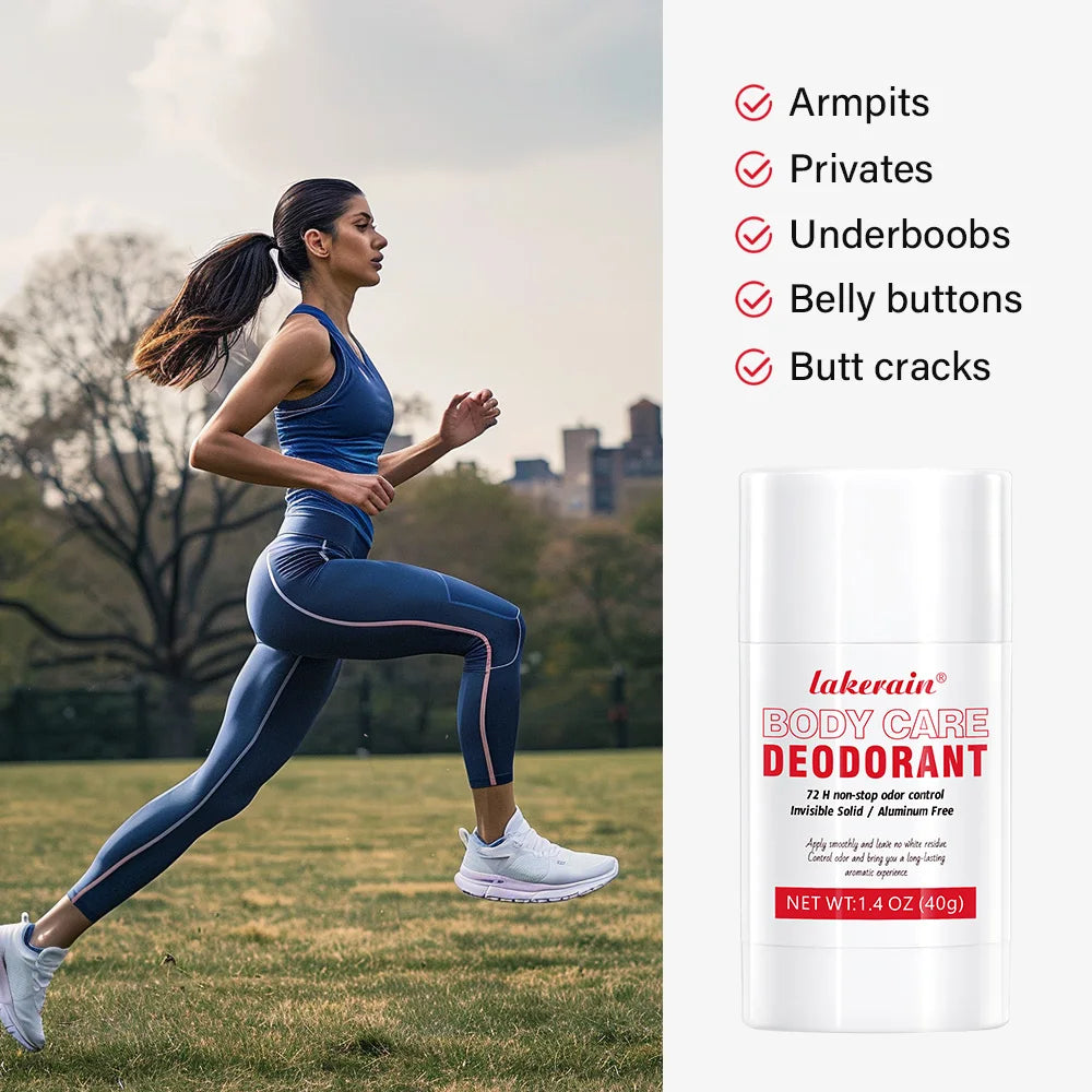 72-Hour Full Body Deodorant Stick | Aluminum-Free Unisex Body Deodorant Stick QXL
