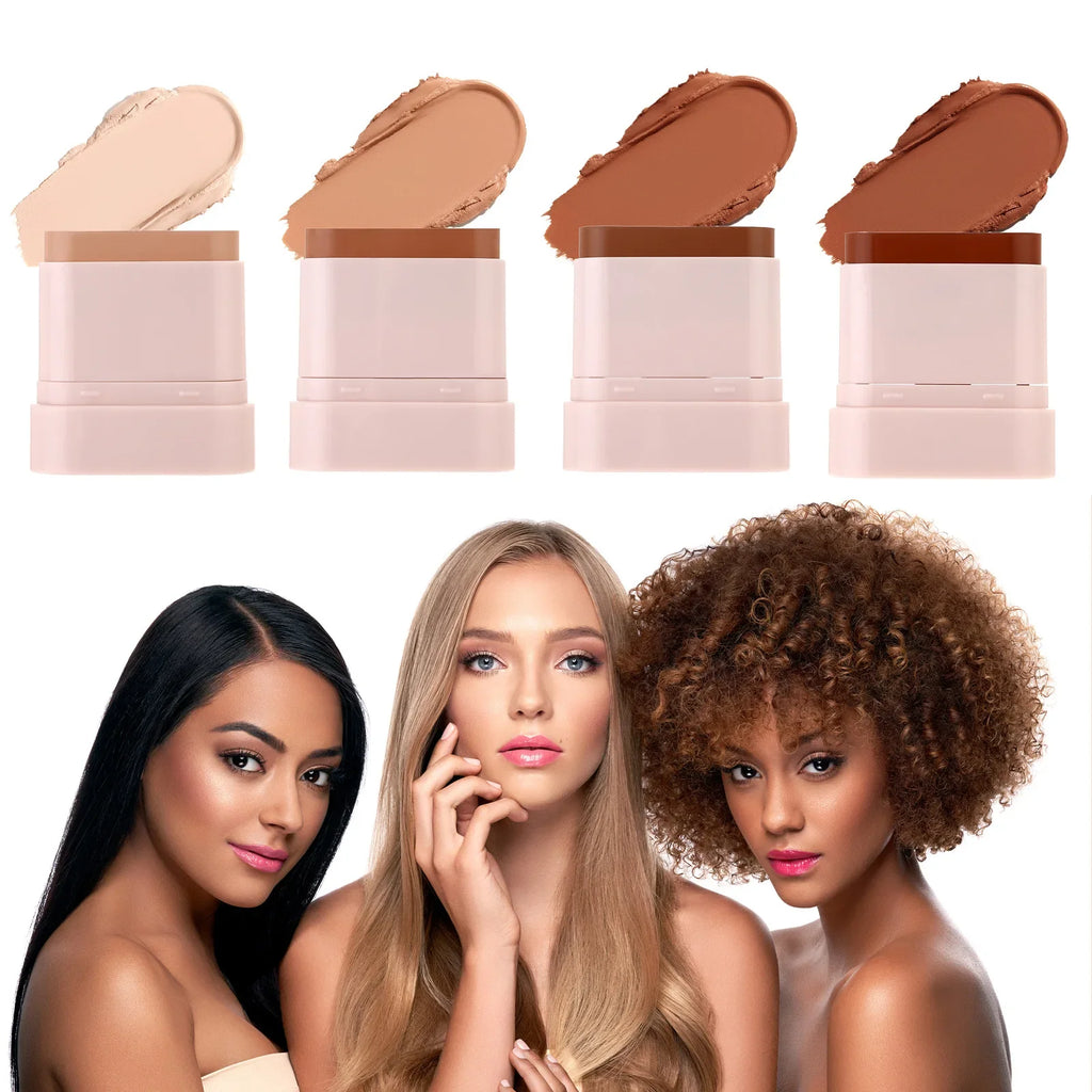 SAM SUGAR Moisture Foundation Stick – Waterproof Concealer Foundation Stick QXL