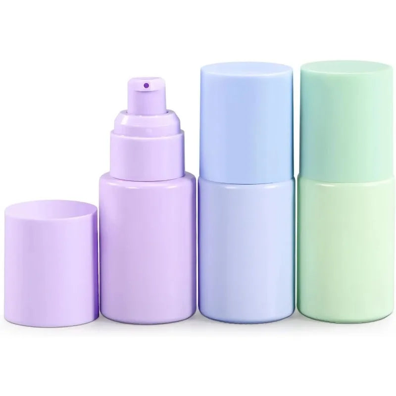 30ml Glass Pump Bottle | Refillable 1oz Travel Container Glass Pump Bottle QXL